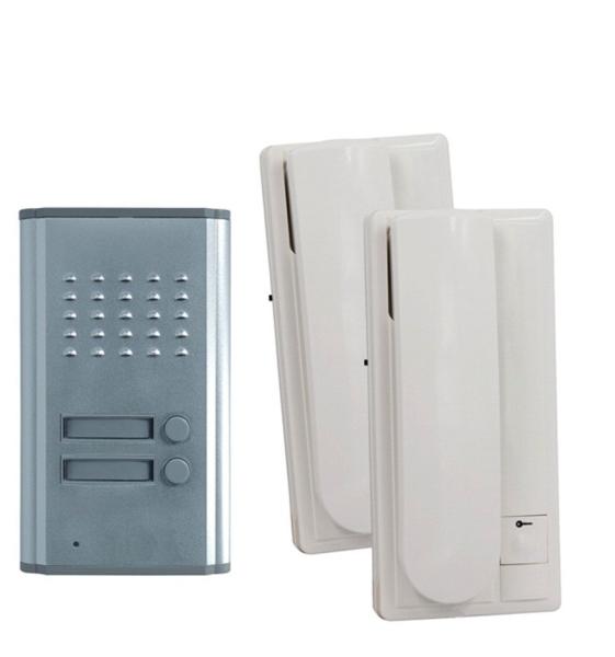 2 Wire Apartment OEM Audio Video Doorbell Metal Outdoor Panel