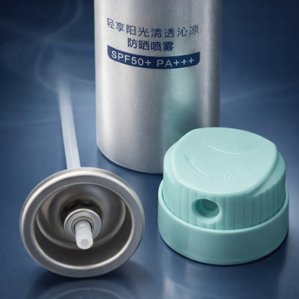 Advanced Wide-Mist Sunscreen Aerosol Valve for Even Full-Body Application