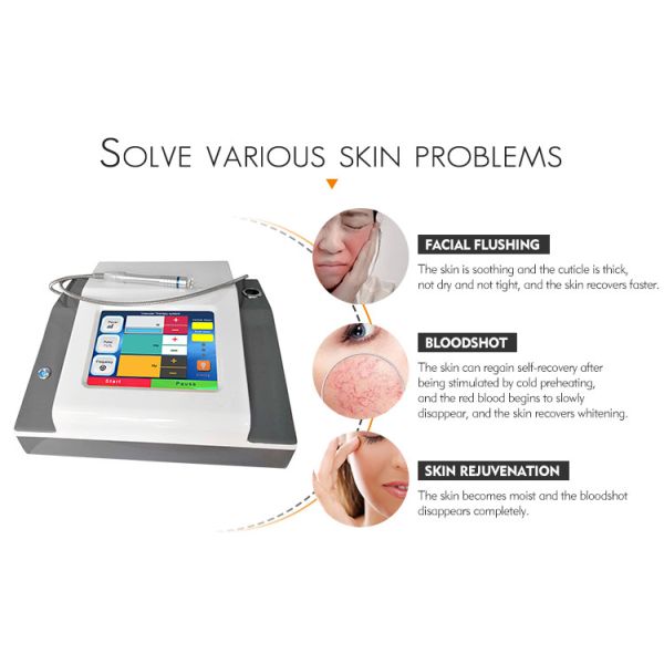 980nm Diode Laser Vascular Removal Machine Air Cooling 5HZ