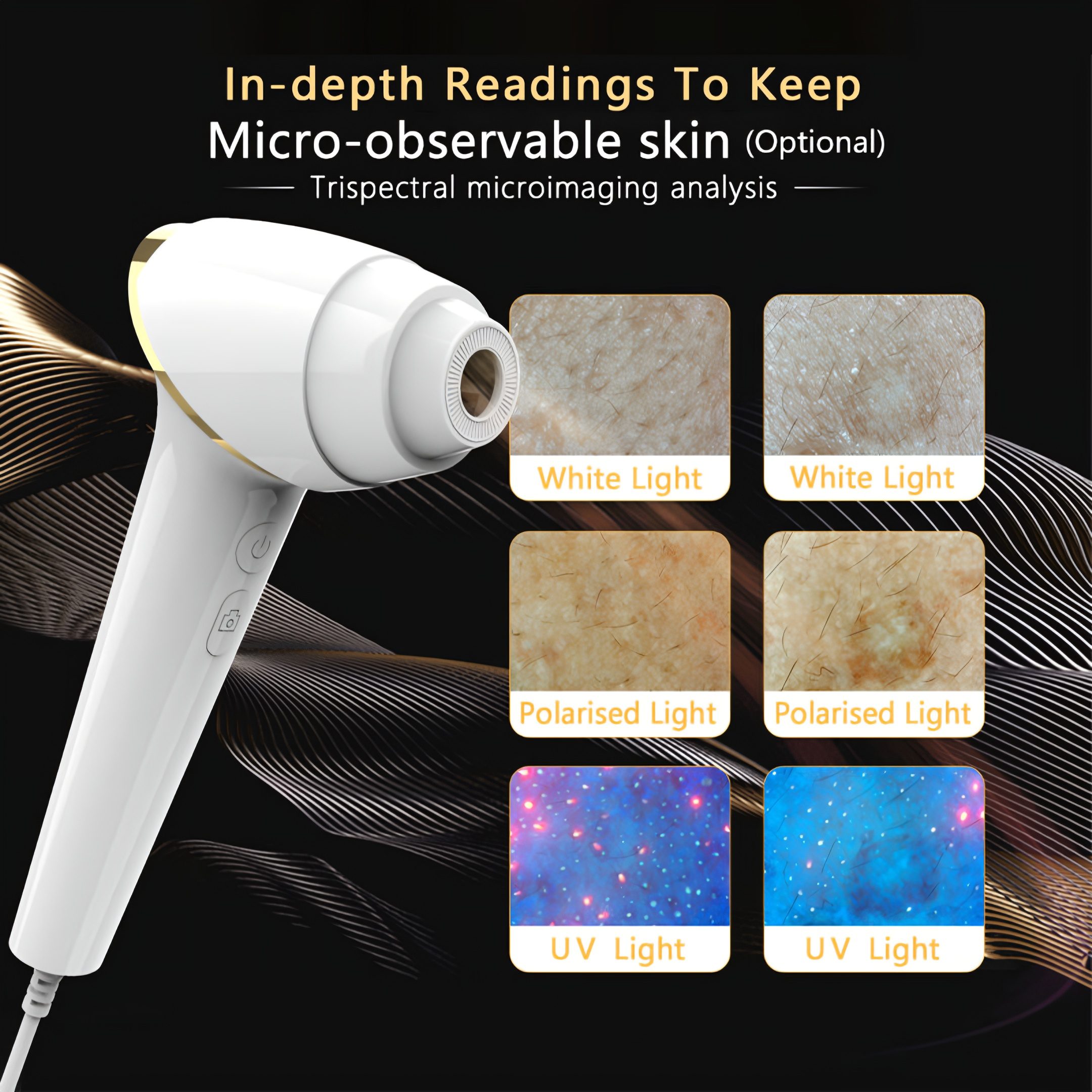 2-in-1 Scalp & Skin Analyzer | AI Skin Analysis Machine