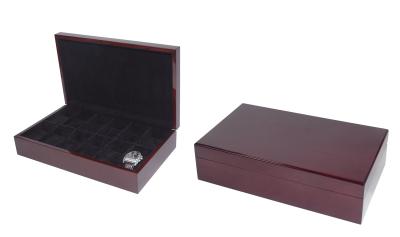 Wooden Watch Boxes with 12 kidney pillow for holding watches