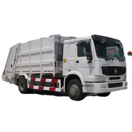 SINOTRUK HOWO Compactor Garbage Truck Prices, Garbage Truck Dimensions Capacity