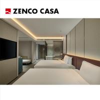 Set de dormitorio de hotel de estilo moderno hecho de madera sólida de alta calidad seleccionada