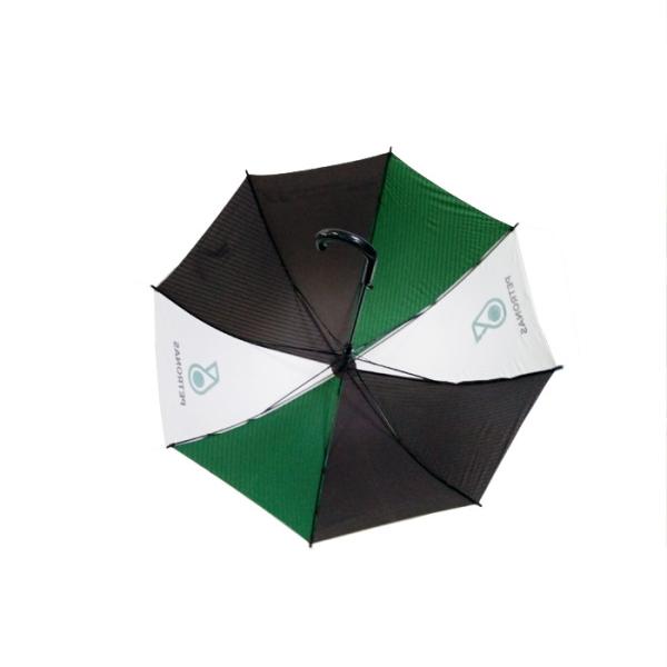 A fibra de vidro marca o guarda-chuva impermeável Windproof do golfe para a promoção