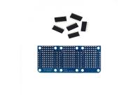 Base V1.0.0 D1 Mini Sensor Module For Arduino de Tripler de trou de corps de trois morceaux