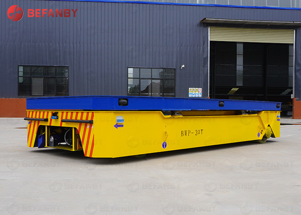 Mold Industry Trackless Electric Motorized Transfer Cart
