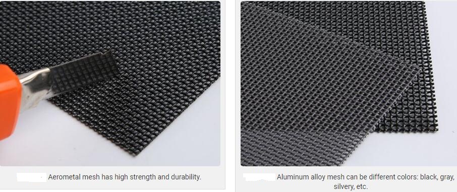 × сетки сетки 14 экрана безопасностью нержавеющей стали Aerometal ASTM 0,6 Mm
