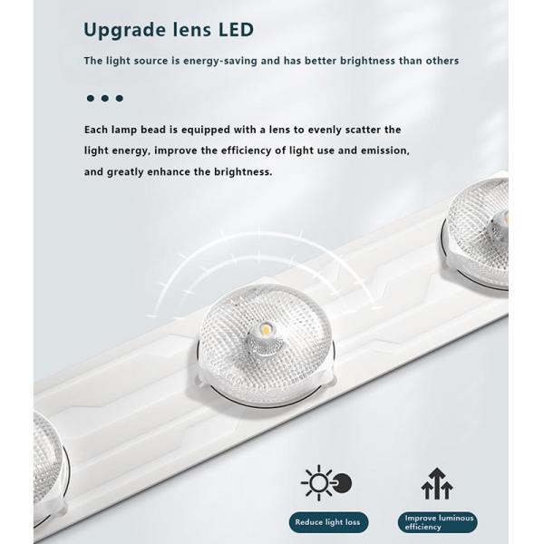 Factory Luxury Lustre Tri-Color Dimmable Remote Chandelier Pendant Lighting Fixture for Dining Room 2025