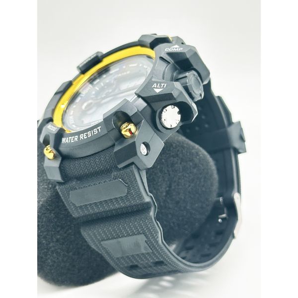 Силиконовые цифровые мужские кварцевые часы спортивные хронографные часы