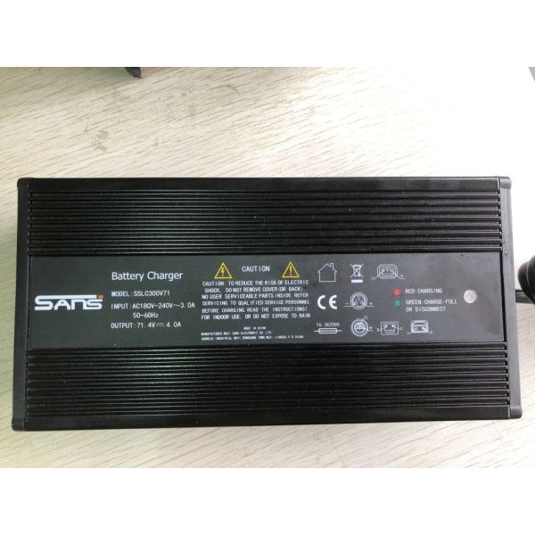 PSE Lightweight 300W 60V 4A Portable Ebike Charger