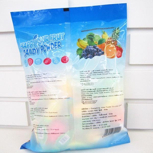 Candy powder Sour Powder Candy With Fruit Shape Packed In Bag Yummy And Lovely