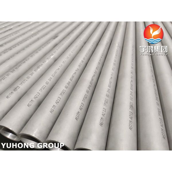 Stainless Steel Seamless ASTM A213 TP321 Bundle Tubes For Power Plants