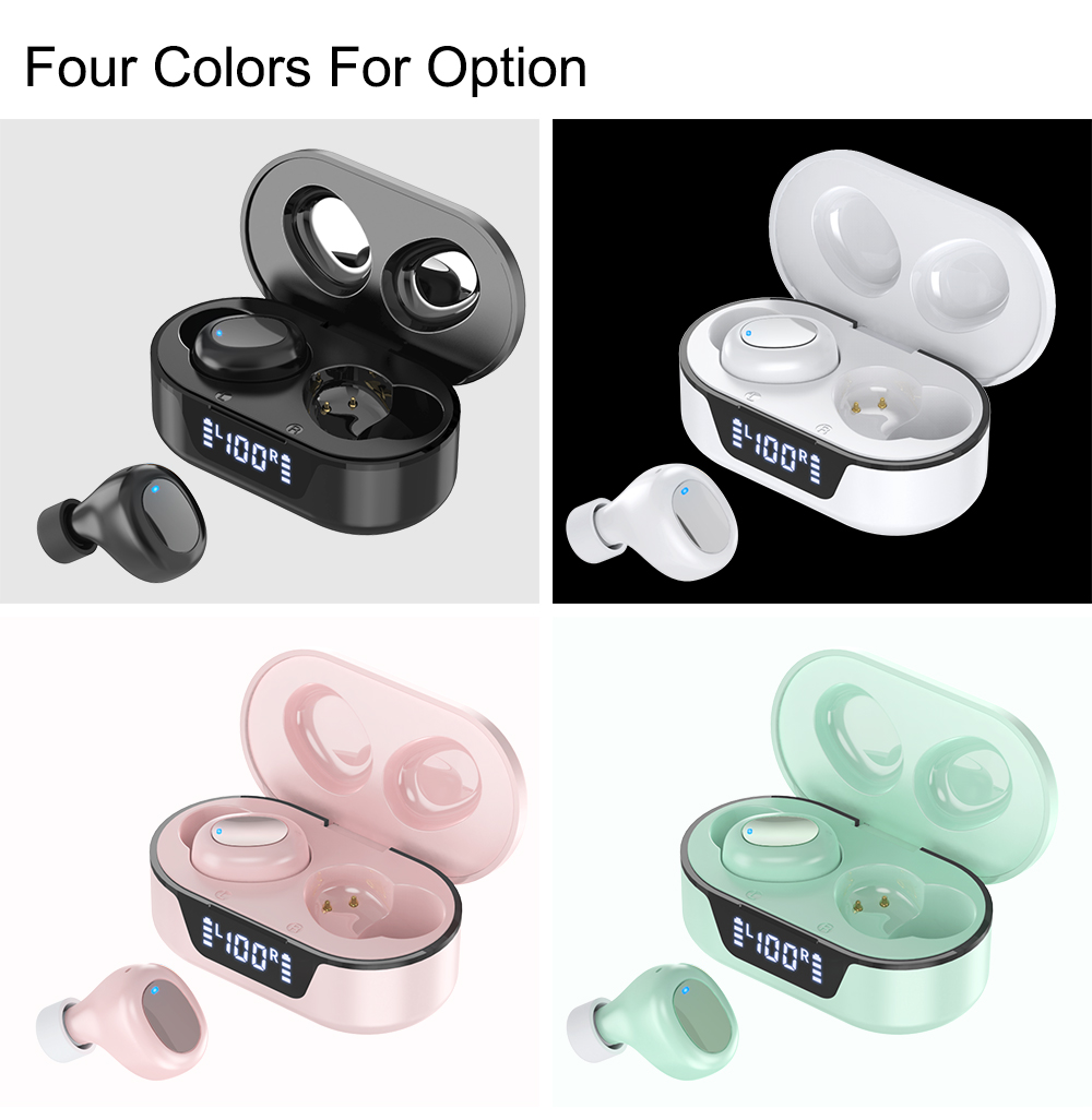 Двойной микрофон 3D стерео TW16 TWS беспроводное Bluetooth Earbuds