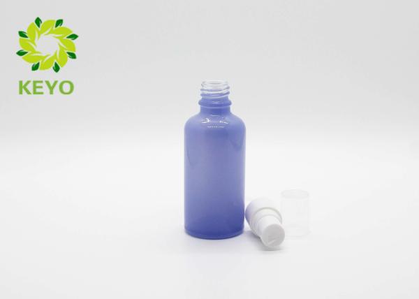 30ml 60ml Glass Mist Spray Bottle Cylindrical Shape For Face Skin Care Products