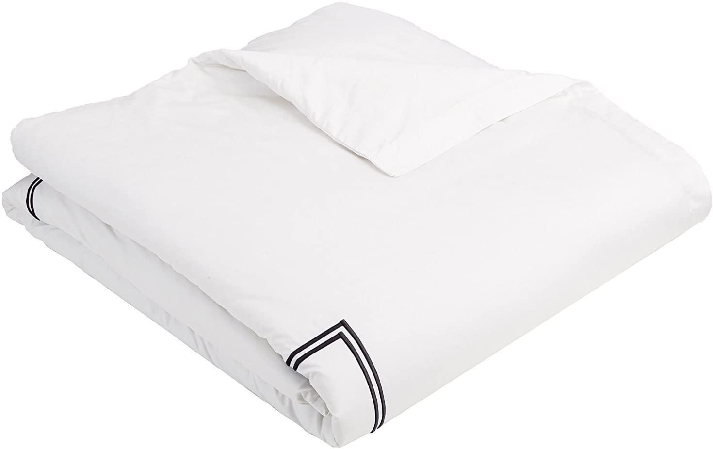 Couverture de couette brodée de luxe de style européen et américain 400TC