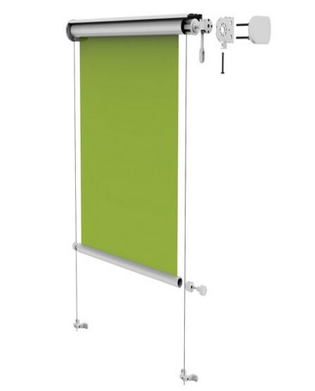 Vertical Retractable Window Awnings Remote Control Vertical Retractable Horizontal Shade