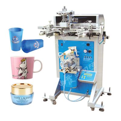 36pcs / Min Semi Automatic Screen Printer For Plastic Mug Paper Cups