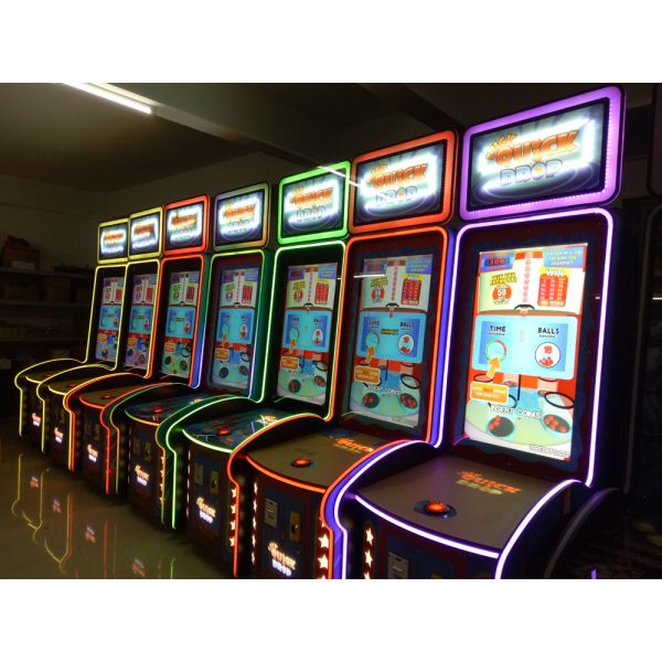 Luck Bowl Fish Quick Drop Ticket Arcade Game Machine Coin Pusher Lottery Equipment