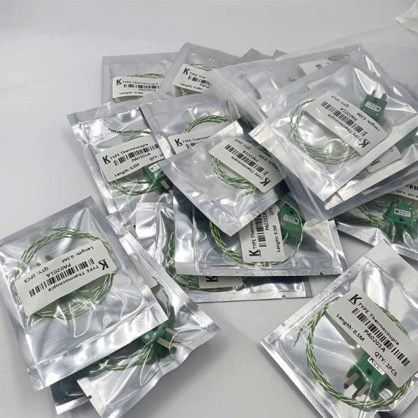 Стекловолокно PFA PTFE SMT Запчасти 20AWG 24AWG Easy Plug MICC Термопары типа K