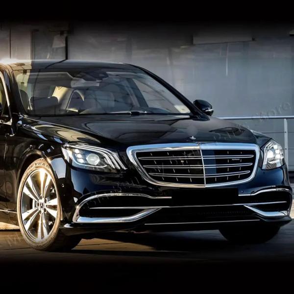 Associação de faróis LED para Mercedes Benz Classe S W222 14-18 Maybach modificado Luz frontal Drl Curva fluente S65 S63