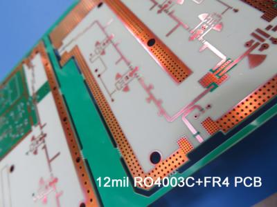 4 PWB da camada da camada 2oz Rogers 4003C multi de alta frequência para o radar automotivo