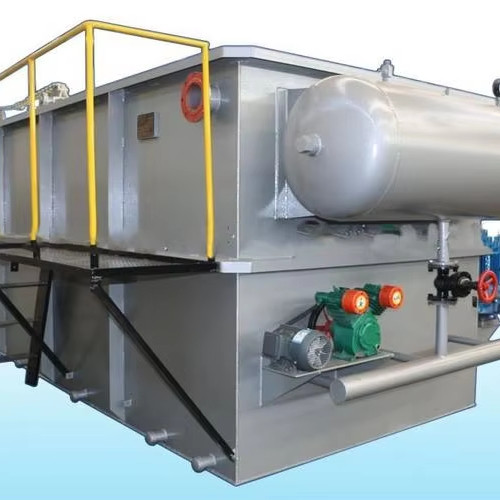 Electric Auto Control PLC  Wastewater Treatment Plant For Small Dissolved Air Flotation In Seafood Wash Line