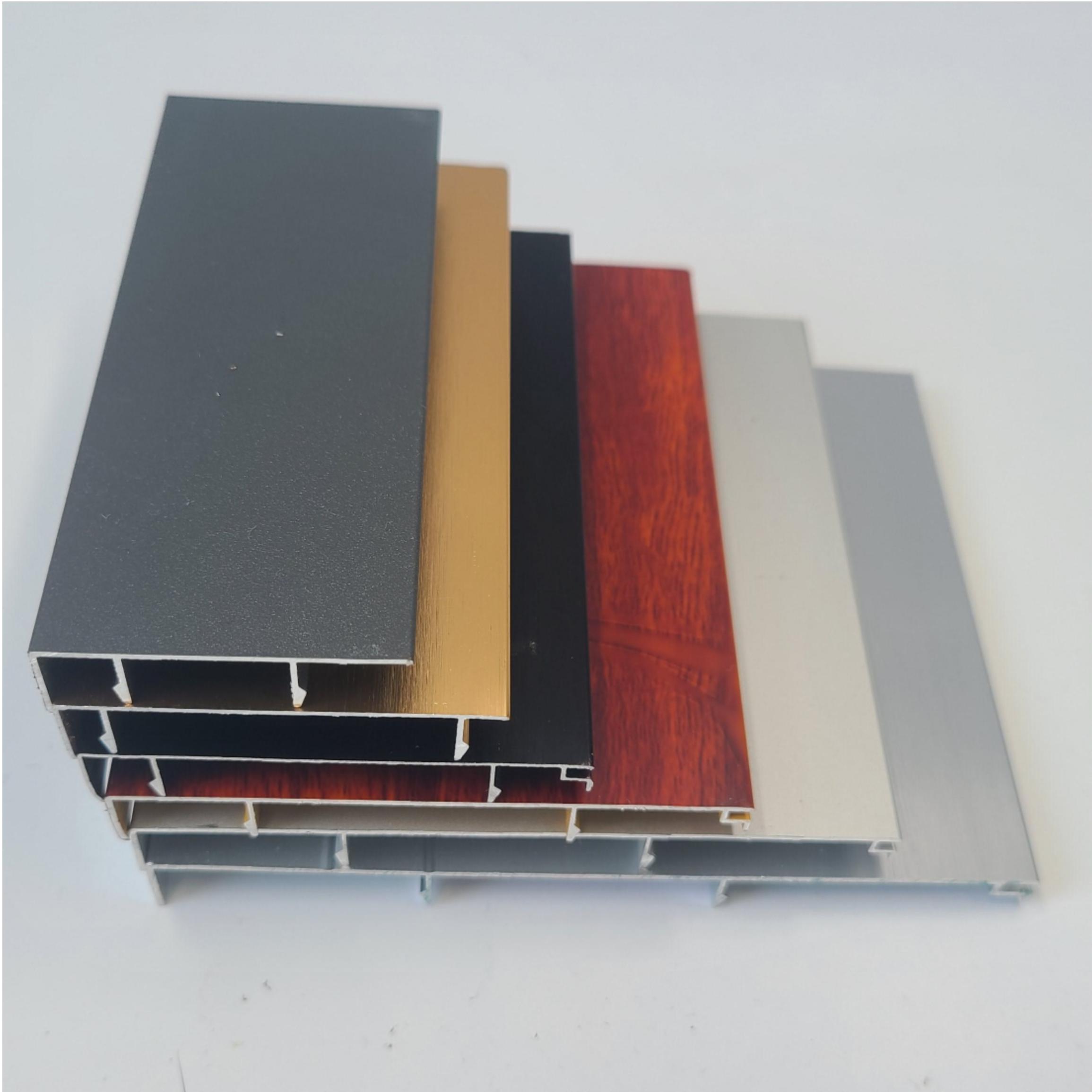 Таможня T3 T8 прессовала алюминиевые профили для дверей и Windows