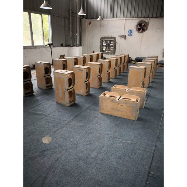 75° Horizontal 3 Inch 2 Way Line Array Loudspeaker For Club