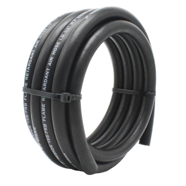 6.3mm Flame Resistant EPDM Breathing Hose: No Odor, High Flexibility Grade UL94-V0