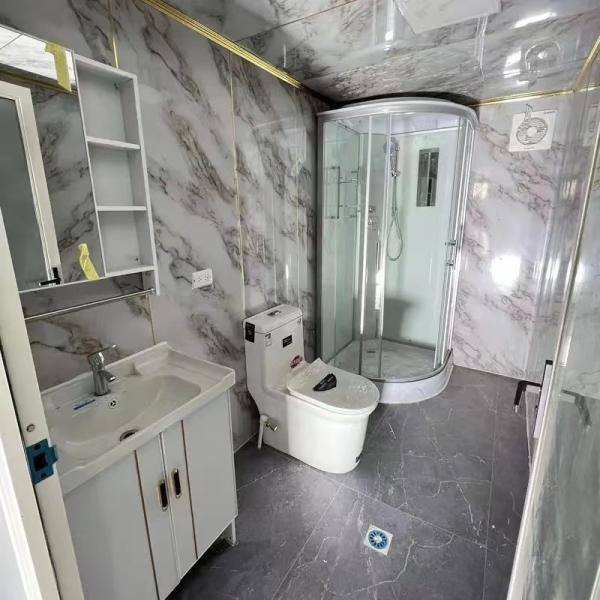 Widely Used Mobile Home Container House with Luxary Style and EPS Sandwich Panels Roof