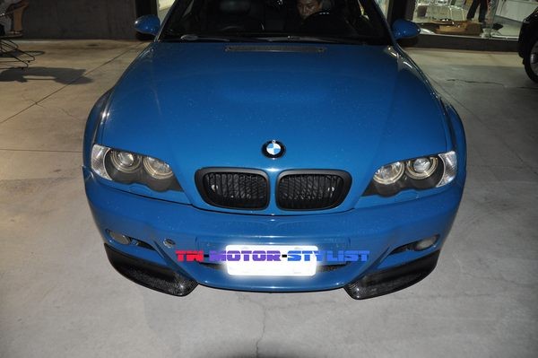 Splitter волокна углерода фронта BMW E46 M3 CSL