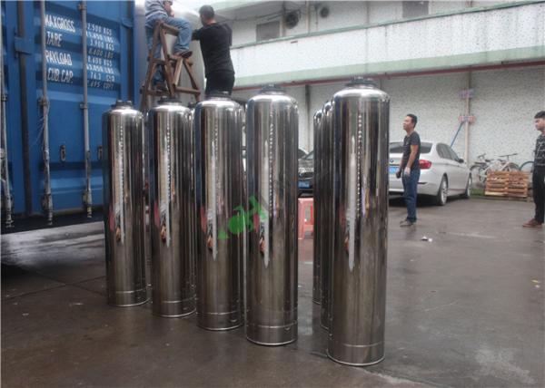 SS304 Stainless Steel Water Filter Vessel Tank For RO Water Machine