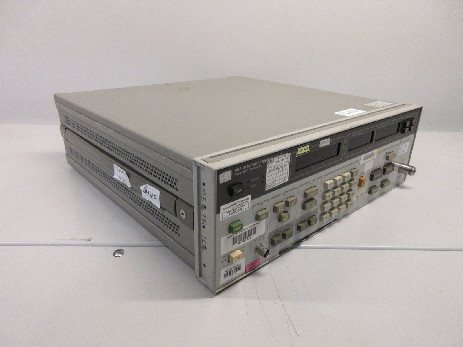 Диаграмма шума метр Keysight Agilent 8970B 10 MHz к 1600 MHz с 2047 MHz опционный