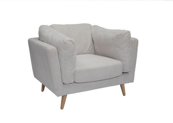 Linen Modular Sofa / Overstuffed Linen Sofa Inexpensive Living Room Sets
