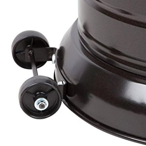 Mushroom Type Outdoor Patio Space Heaters , Natural Gas Deck Heaters Lightweight