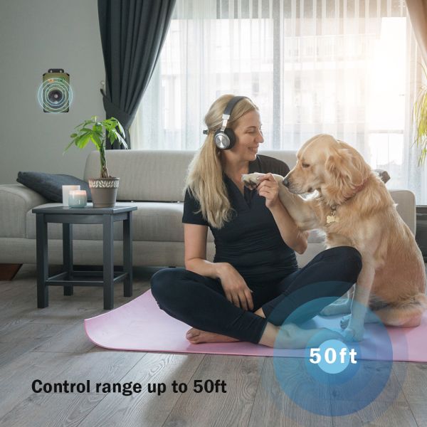 Portable Waterproof Ultrasonic Dog Trainer Plastic Bark Stopper for Dog Barking Control