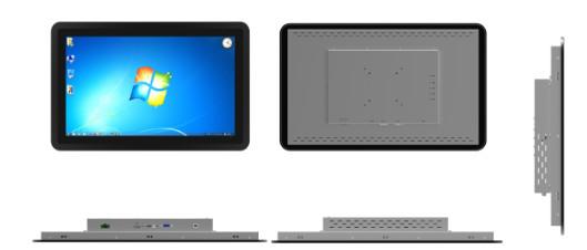 19 inch Open Frame Touch Screen Monitor with 10 points Touch Points