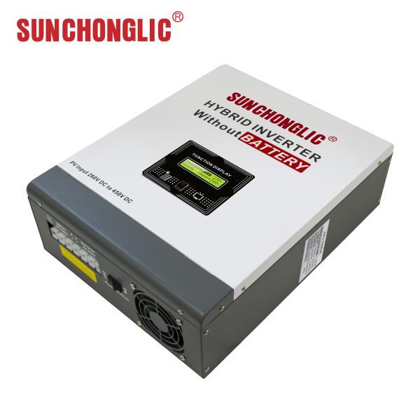 7500w hybrid solar inverter without battery off grid mppt 450v pv 220v input