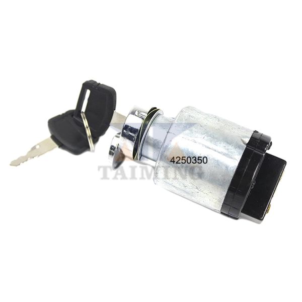 TEM Excavator EX200-2 EX200-3 EX200-5 Ignition Starter Switch 4250350 With 2 Keys