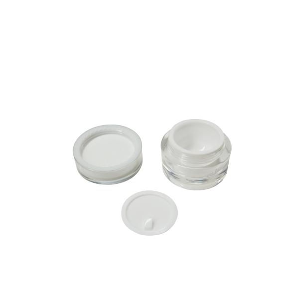10g 20g 30g 50g Luxury Eye Cream And Essence Jar Transparent Acrylic For Cosmetic Packaging