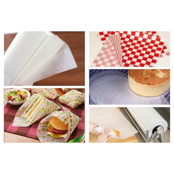 35gsm 40gsm Food Grade Grease Proof MG Kraft Paper For Hamburg FDA
