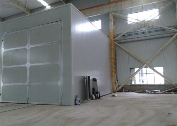 Fully Recovery System Abrasive Blast Rooms For Heavy Duty Steel Grit / Steel Shot