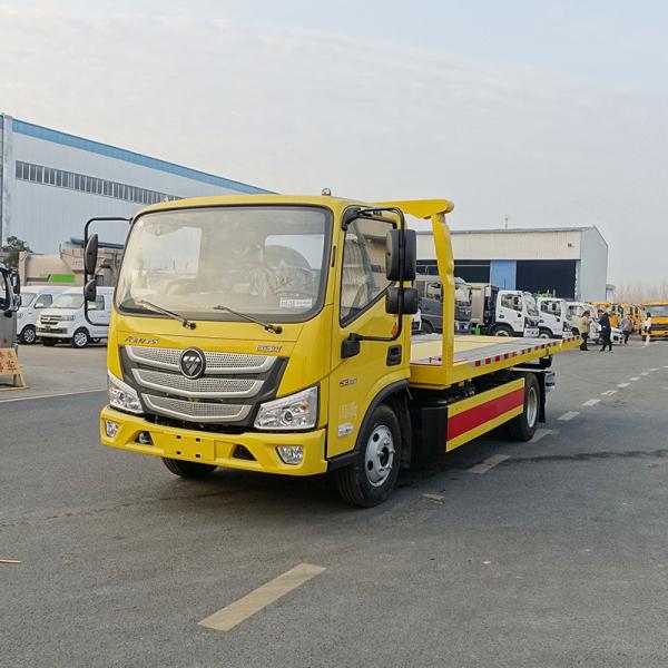 Foton 4x2 Rotator Wrecker 160hp Tow Truck Flat Bed Sinotuk Howo Recovery