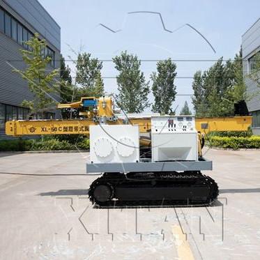 Direct-Acting Load Feedback Jet Grouting Drilling Rig  for the Construction of Railroad in Afghanistan