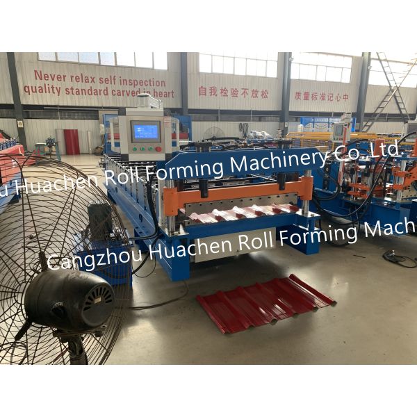 Wall panel roll forming / machine-made tile machine / metal coil forming machine