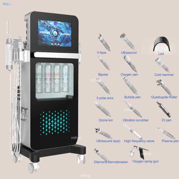 17 in 1 Hydrafacial Machine with 12.1 Inch LCD Touch Screen