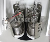 máquina de moedura planetária 110V/220V do eixo de manivela do pó do moinho de bola 1L