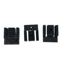 Anodized Custom Aluminum Heatsink Profile Extrusion Automotive Radiator For Car Amplifier