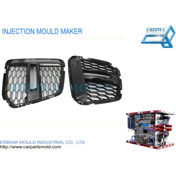 Molde de la parrilla de los respiraderos del parachoques delantero, piezas plásticas del coche con la certificación IATF16949