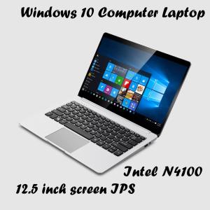 Win10 fino 12,5 SSD do portátil HD 2560x1440 N4100 8GB RAM 256GB da exposição do